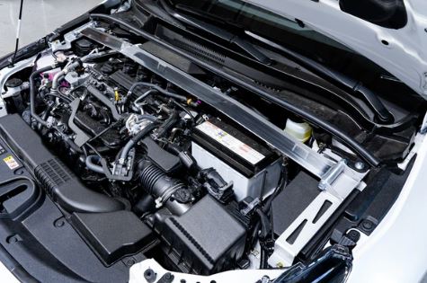 TOM'S STRUT BAR: 2019-2023 COROLLA HATCH, 2020-2023 SEDAN, GR 23 (FRONT)