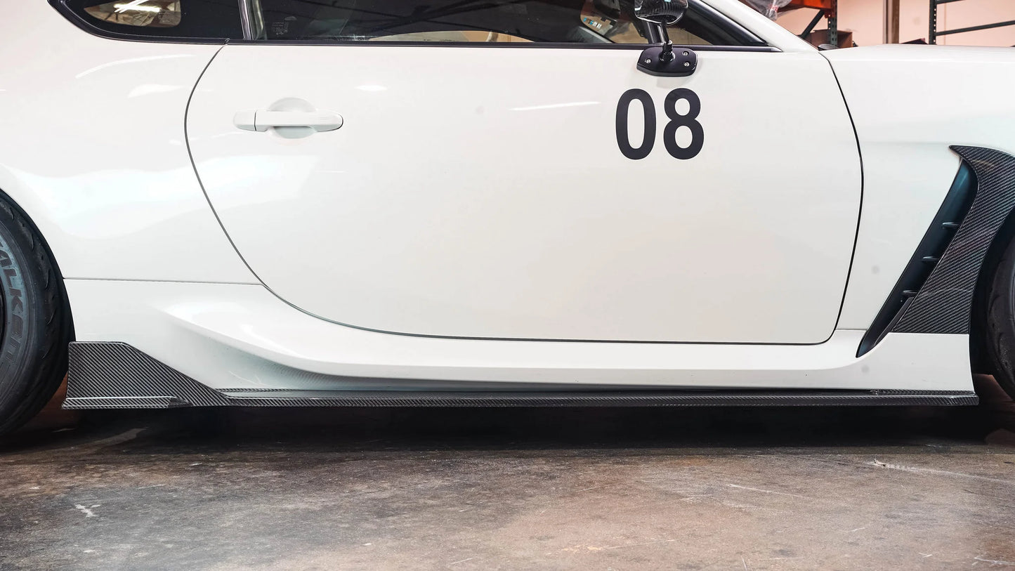 APR CARBON FIBER SIDE ROCKERS: GR86/BRZ 2022