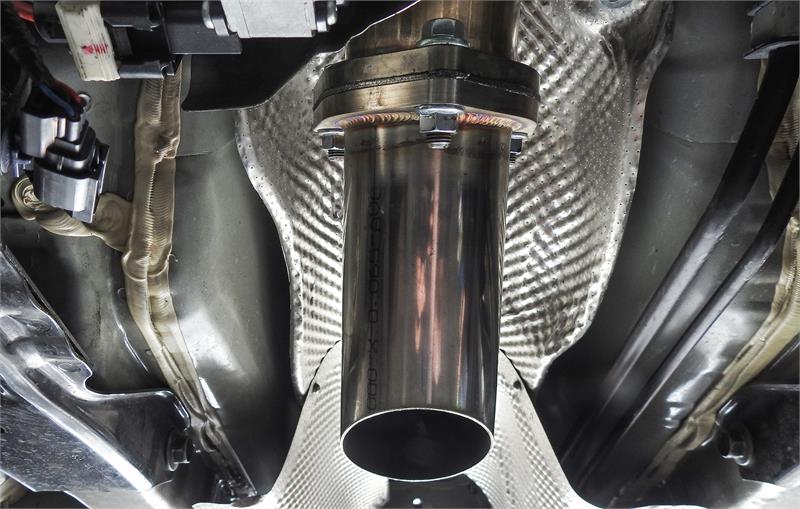 PRL EXHAUST TURNDOWN: 3" CIVIC 1.5T 16-20