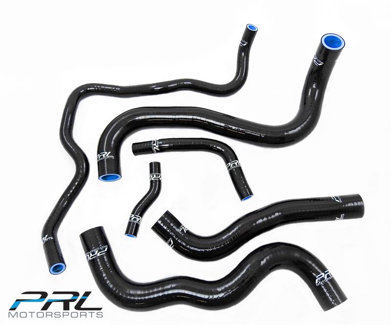 PRL SILICONE COOLANT HOSE UPGRADE KIT: CIVIC 1.5T 16-18 (BLACK)