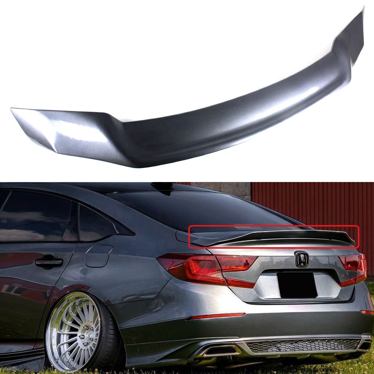 DWA 18-2022 ACCORD JDM V2 HIGHKICK DUCKBILL TRUNK SPOILER