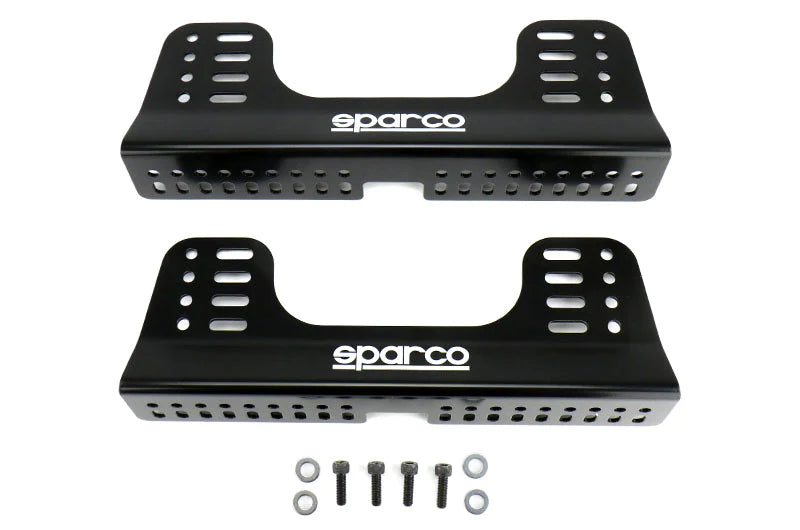 SPARCO SEAT SIDE MOUNT: STEEL (BLACK)