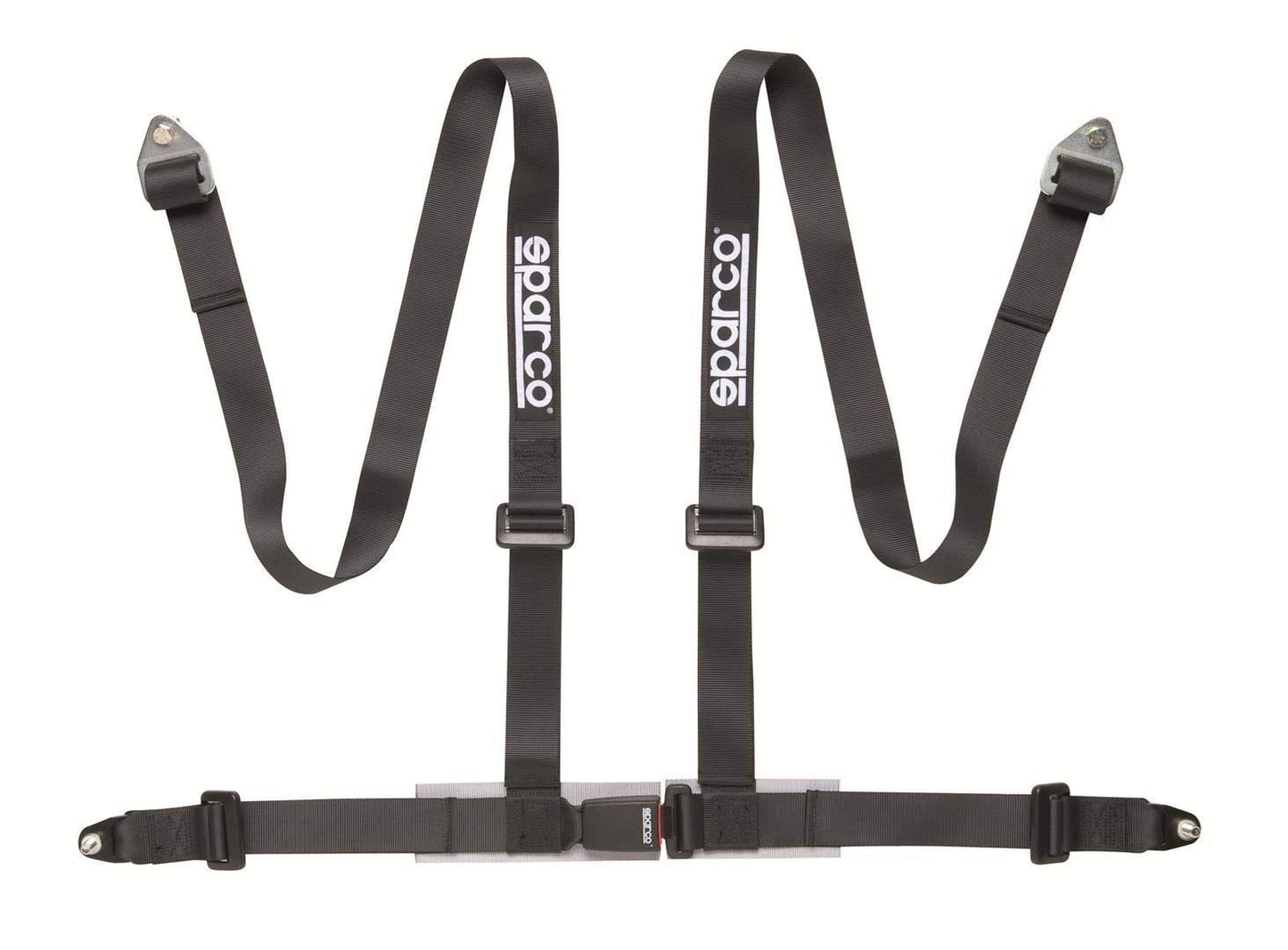 SPARCO 2" 4 PT BOLT-IN HARNESS (BLACK)