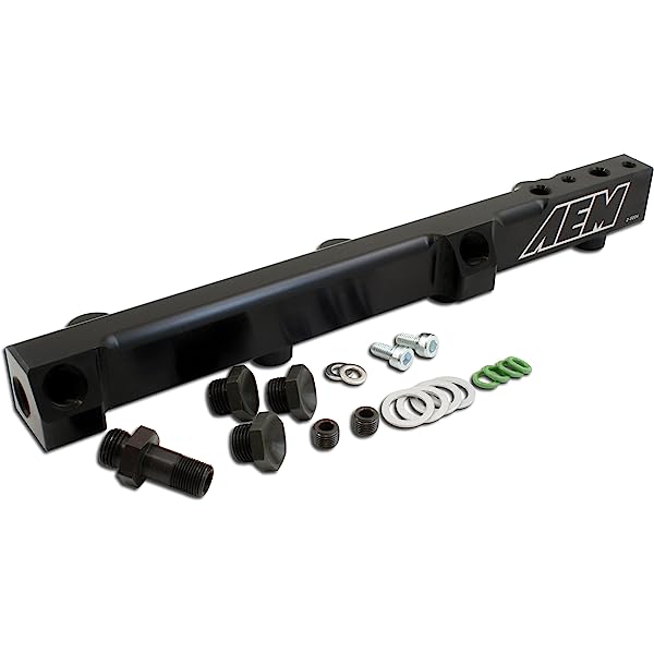 AEM FUEL RAIL: 1994-2001 INTEGRA (BLACK)