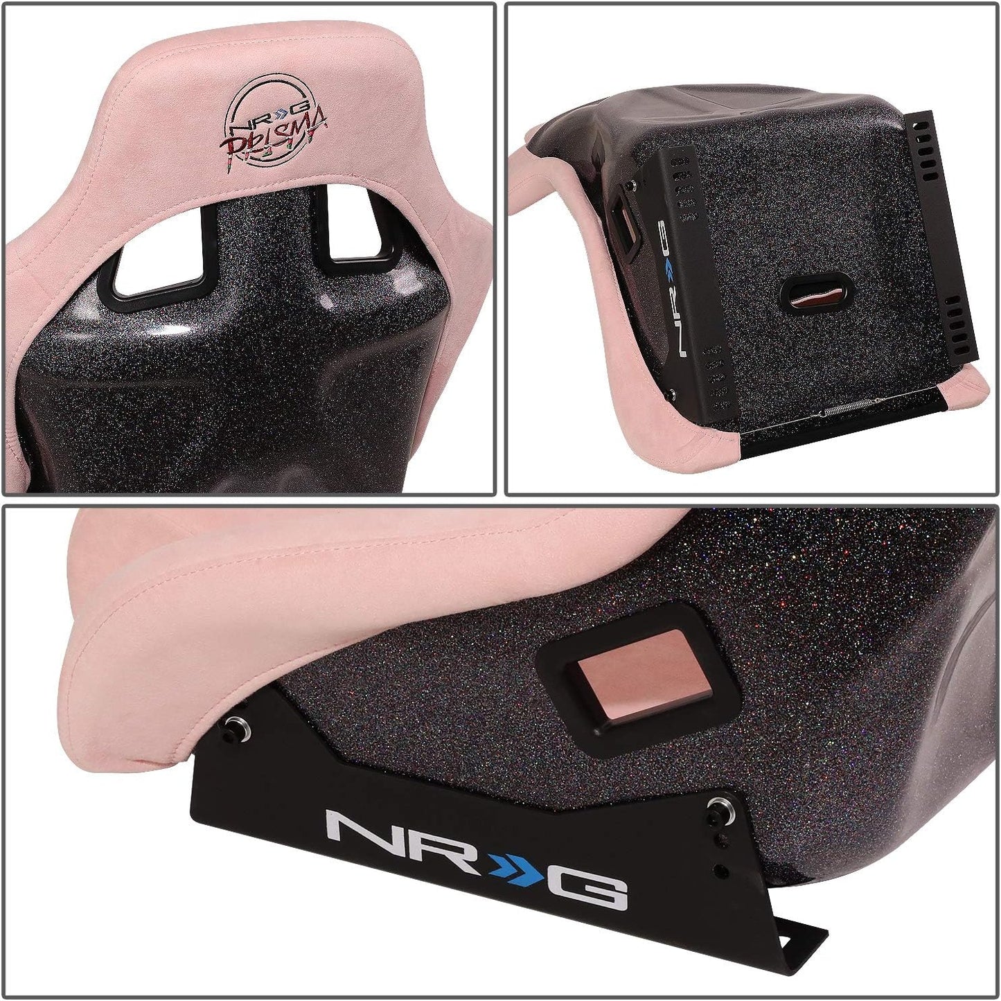 NRG PRISMA BUCKET SEAT : PINK