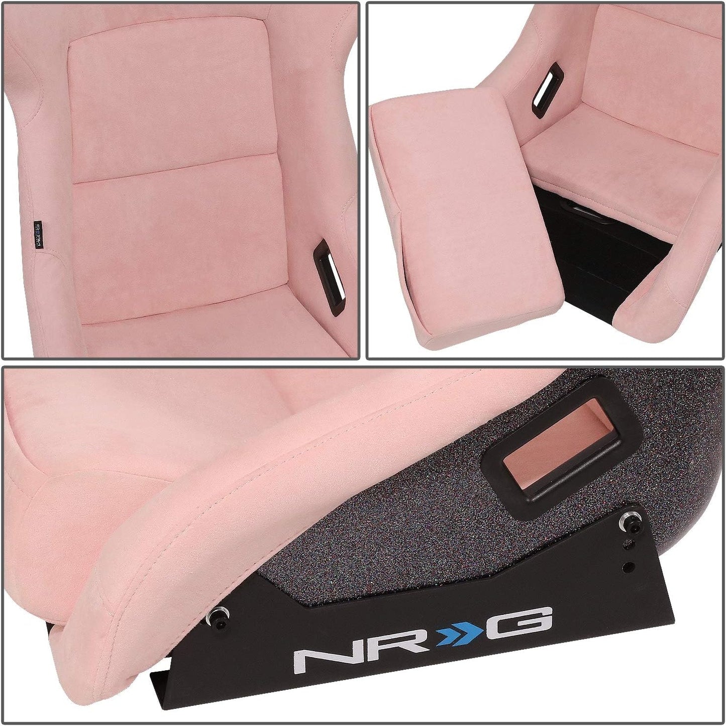 NRG PRISMA BUCKET SEAT : PINK