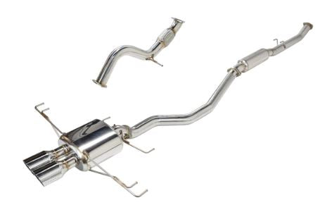 REMARK STAINLESS STEEL SPORTS / TOURING EXHAUST WITH FRONT PIPE: 2023+ CIVIC TYPE R FL5