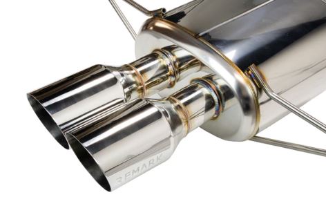 REMARK STAINLESS STEEL SPORTS / TOURING EXHAUST WITH FRONT PIPE: 2023+ CIVIC TYPE R FL5