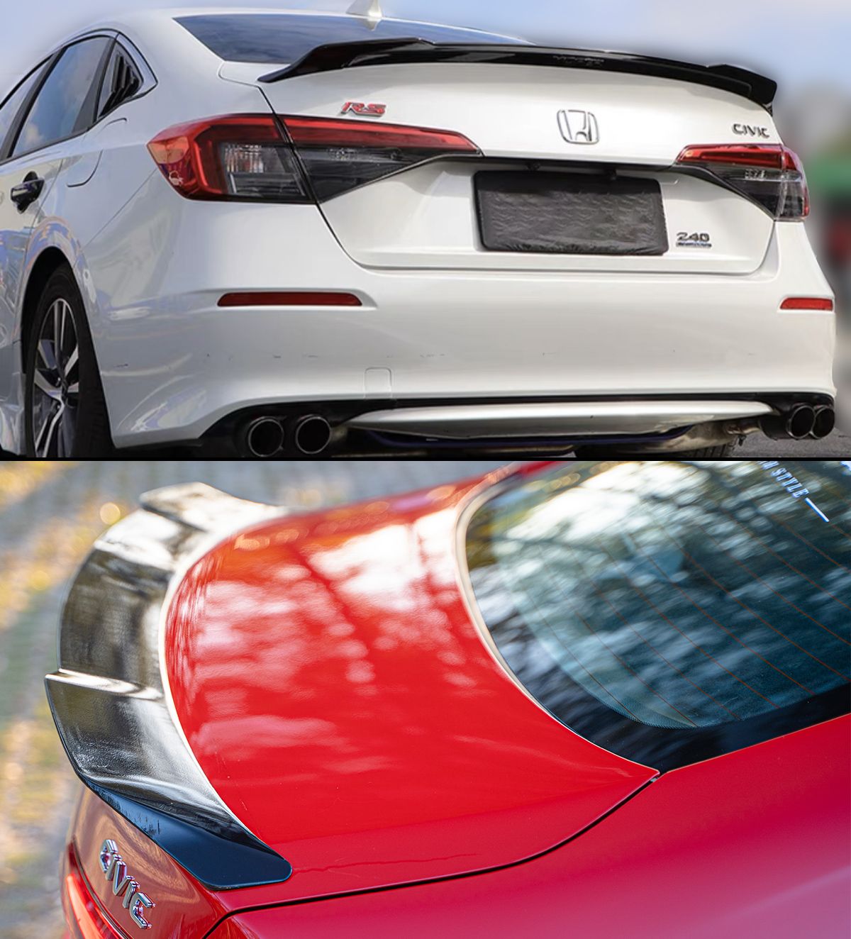 Yofer 2022+ Honda Civic 4 Door Sedan Trunk Spoiler