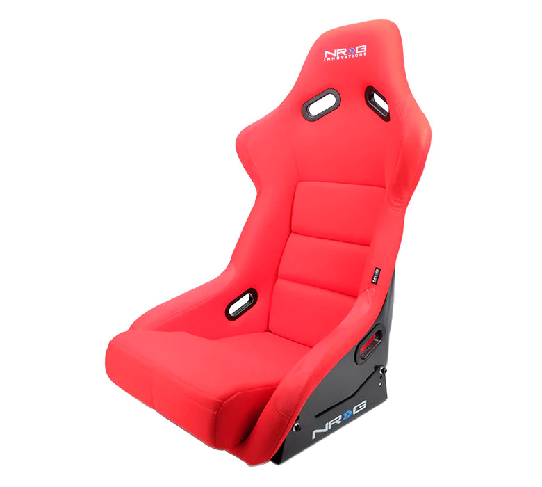 NRG Fiber Glass Bucket Seat ( RED )