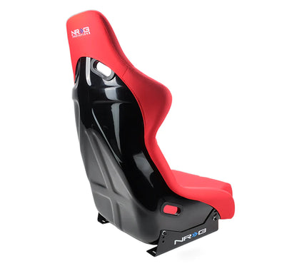 NRG Fiber Glass Bucket Seat ( RED )