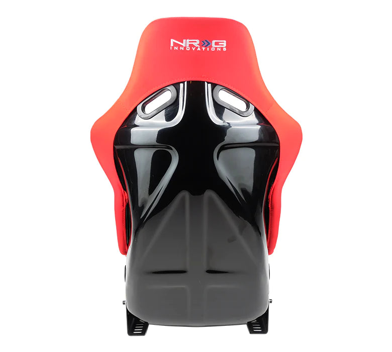 NRG Fiber Glass Bucket Seat ( RED )