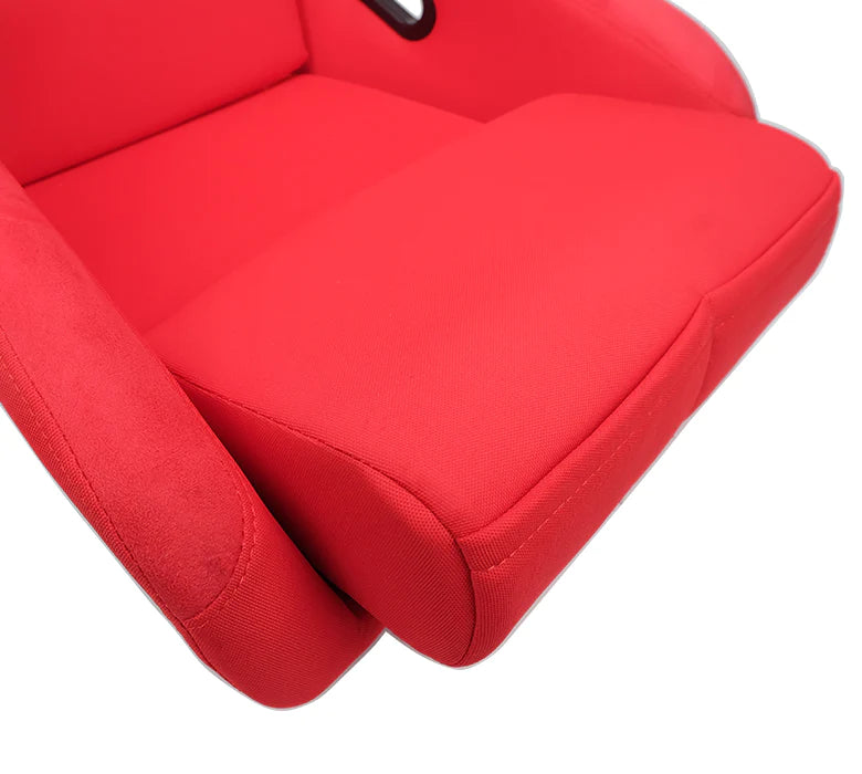 NRG Fiber Glass Bucket Seat ( RED )