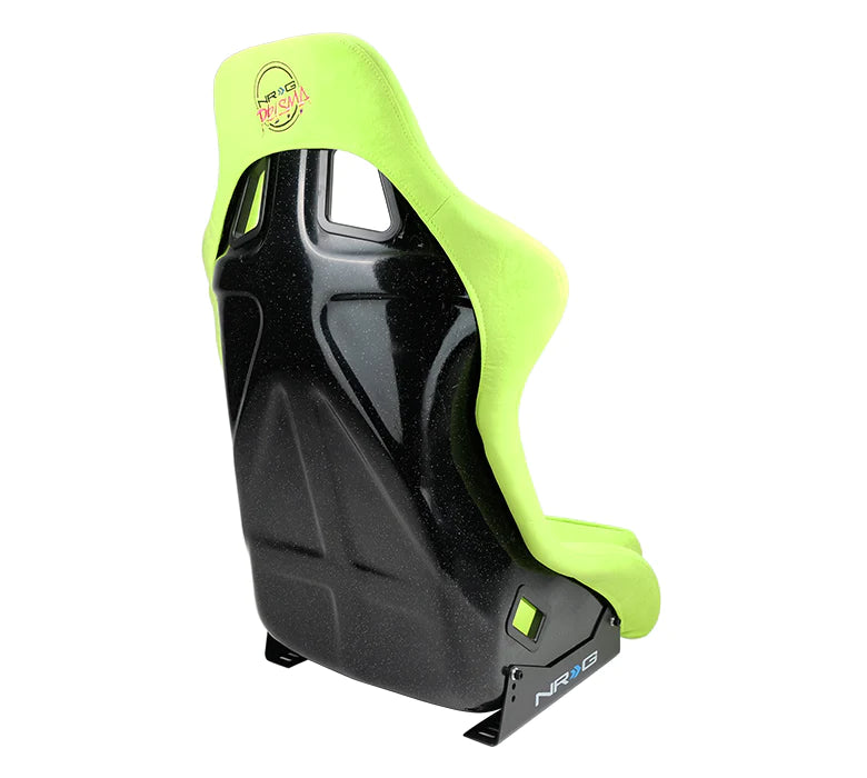 NRG PRISMA BUCKET SEAT : ( NEON GREEN )