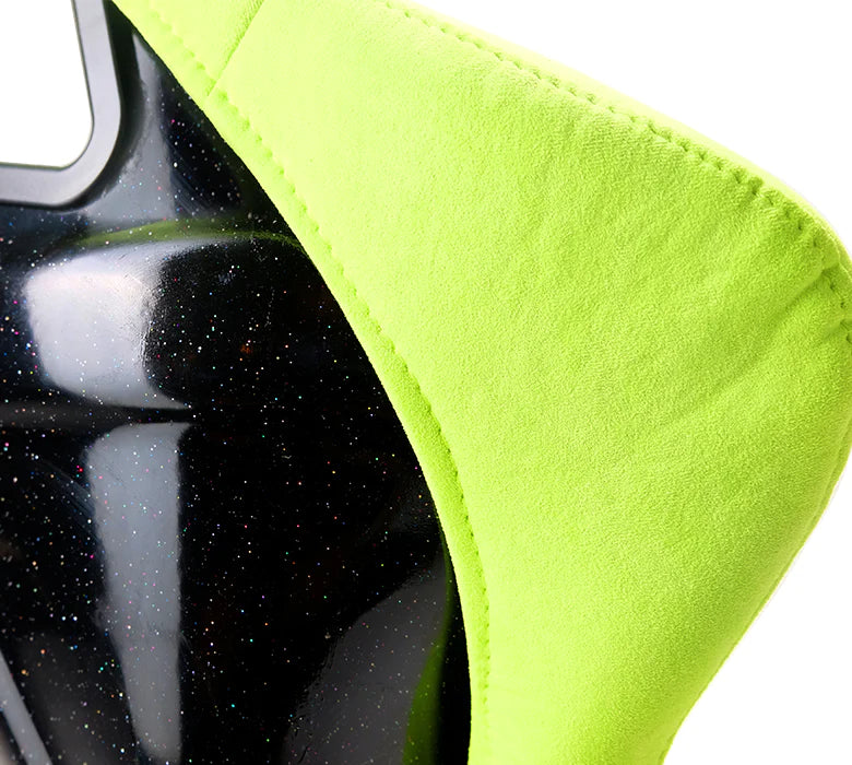 NRG PRISMA BUCKET SEAT : ( NEON GREEN )