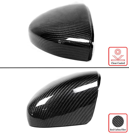 DWA 2018-22 HONDA ACCORD REAL CARBON FIBER SIDE MIRROR COVER REPLACEMENT W/O LIGHT