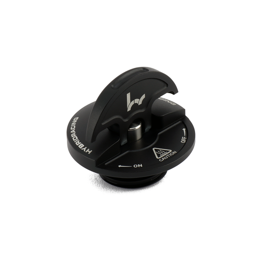 HYBRID RACING : SLIM OIL CAP HONDA/ACURA (DUST BLACK)