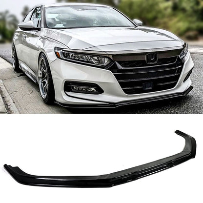 DWA 2018-20 Honda Accord 1pc Full length GT Style Front Bumper Chin Lip Splitter