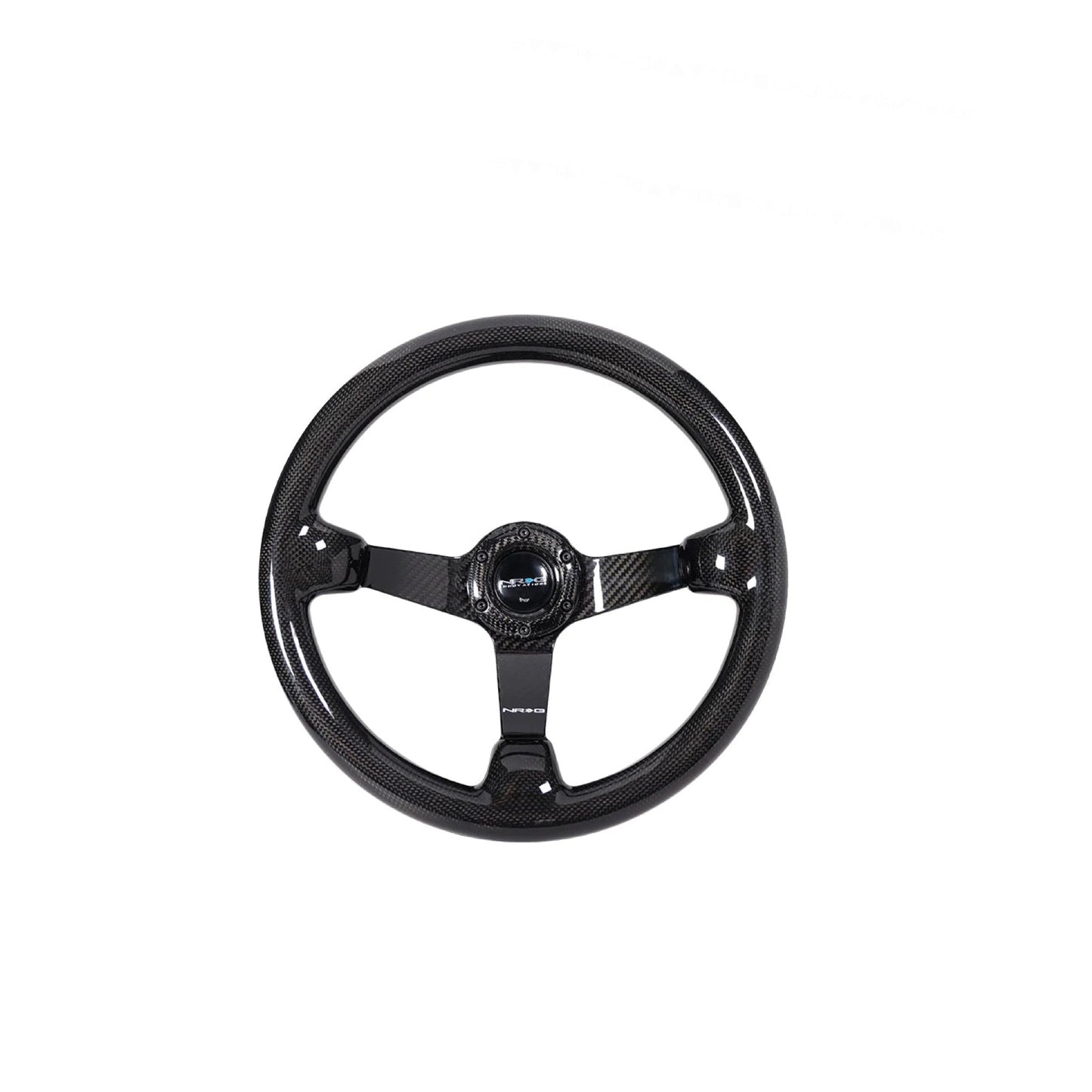 NRG CARBON FIBER STEERING WHEEL 350MM DEEP DISH