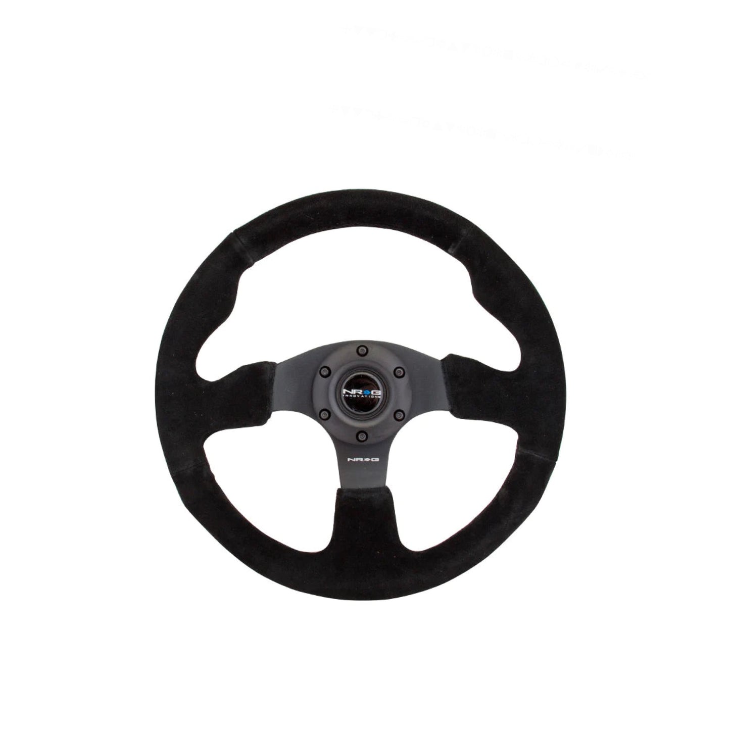 NRG RACING STEERING WHEEL SUEDE