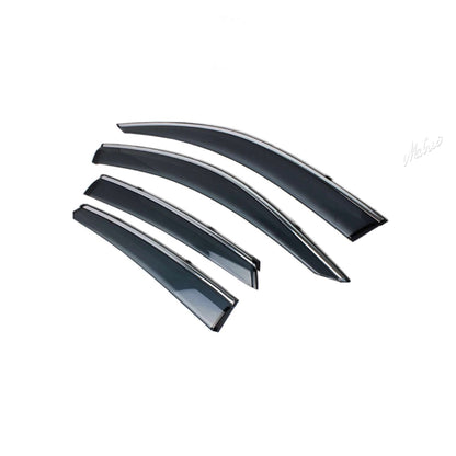 DWA Window Visors OEM Style 2016-2021 Honda Civic 4 Door Sedan