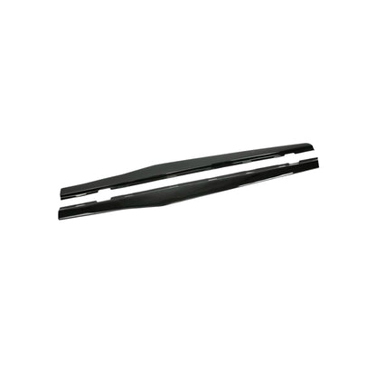 2010-15 Chevy Camaro LT / SS / 1LT : Matt Black Side Skirt Extensions Splitter