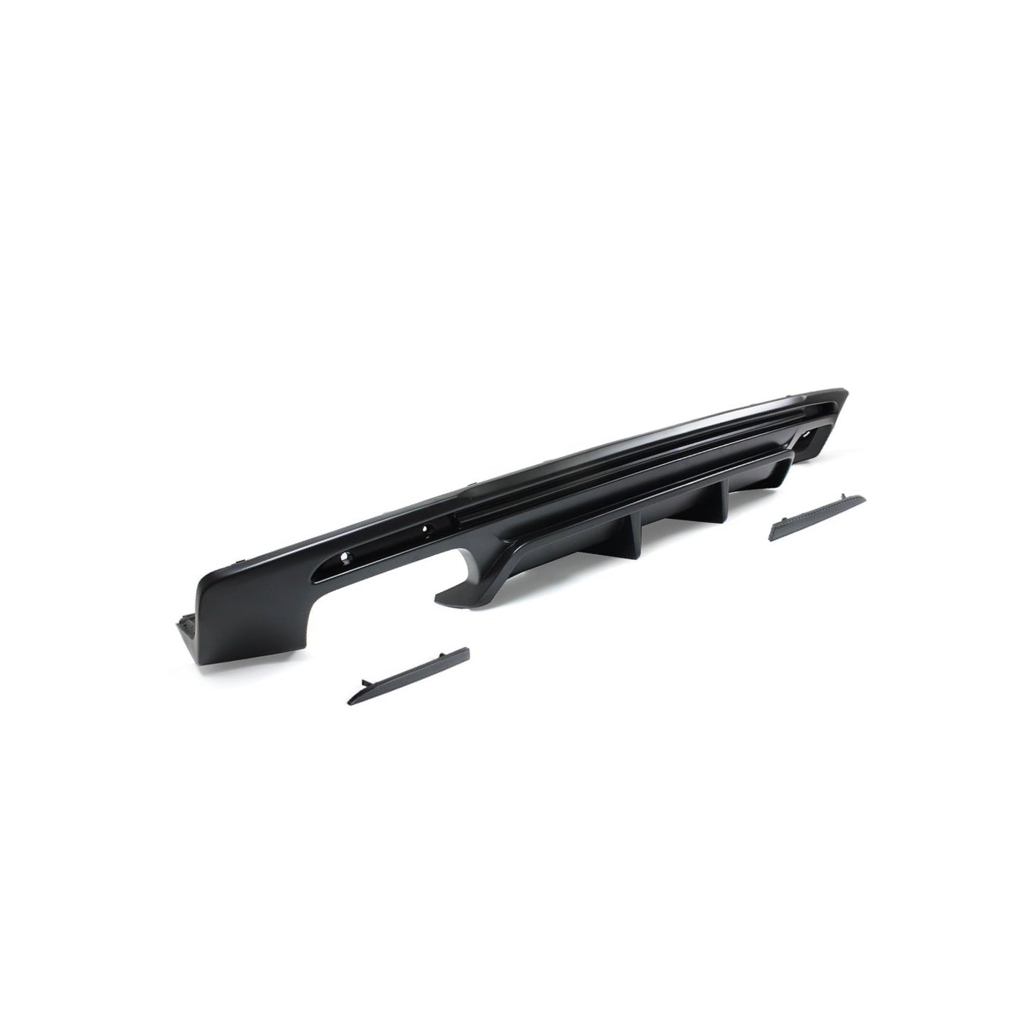 16-2024 Chevy Camaro Shark Fin Rear Bumper Diffuser + Smoked Reflector Lens