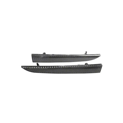 16-24 CHEVY CAMARO LT / SS / ZL1: PAIR SMOKE LENS REAR BUMPER DIFFUSER REFLECTOR