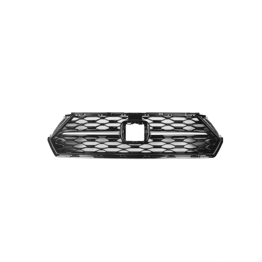 2023-25 HONDA ACCORD: YOFER GLOSS BLACK FRONT MESH GRILL GRILLE - SILVER TRIM