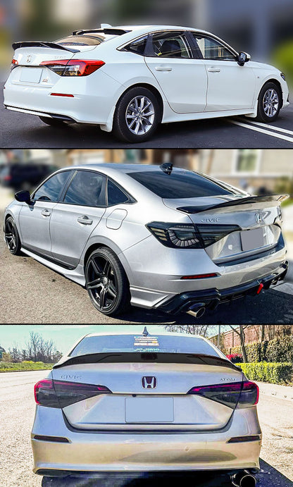 DWA High Kick Trunk Spoiler 2022 Honda Civic Sedan