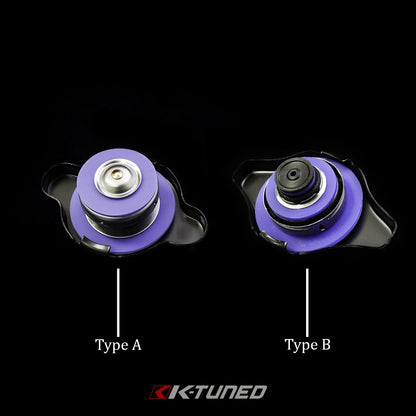 K-TUNED RADIATOR CAP: 1.3 BAR (TYPE B / BLACK)