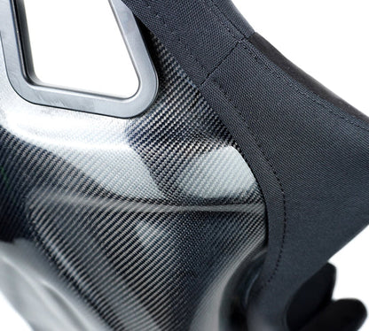 NRG CARBON FIBER BUCKET SEATS : BLACK CARBON