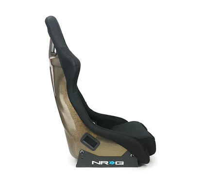 NRG CARBON FIBER BUCKET SEAT : GOLD CARBON