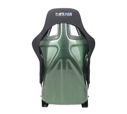 NRG CARBON FIBER BUCKET SEAT: GREEN CARBON