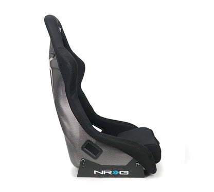 NRG CARBON FIBER BUCKET SEAT : SILVER CARBON