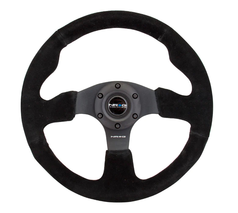 NRG RACING STEERING WHEEL SUEDE