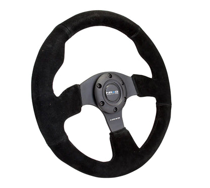 NRG RACING STEERING WHEEL SUEDE