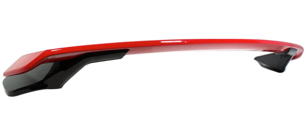 DWA 2022-2024 HONDA CIVIC SEDAN 2 TONE RED BLACK HP STYLE REAR TRUNK SPOILER WING