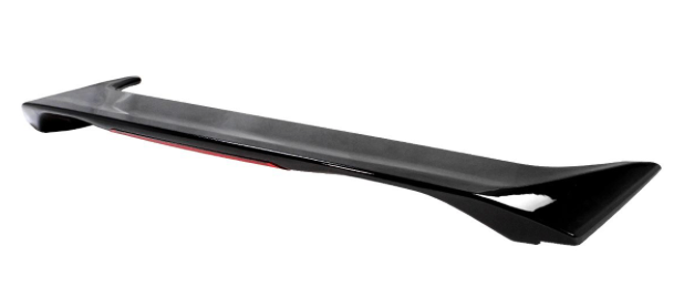 DWA 06-11 HONDA CIVIC SEDAN GLOSS BLACK RS STYLE JDM TRUNK SPOILER WING W/ LIGHT