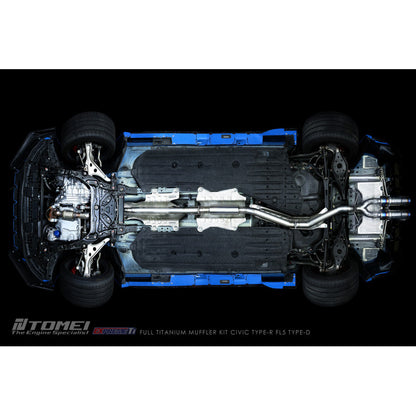 TOMEI EXPREME-TI TITANIUM EXHAUST: CIVIC TYPE R FL5 23-24 (TYPE-D)