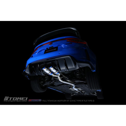 TOMEI EXPREME-TI TITANIUM EXHAUST: CIVIC TYPE R FL5 23-24 (TYPE-D)