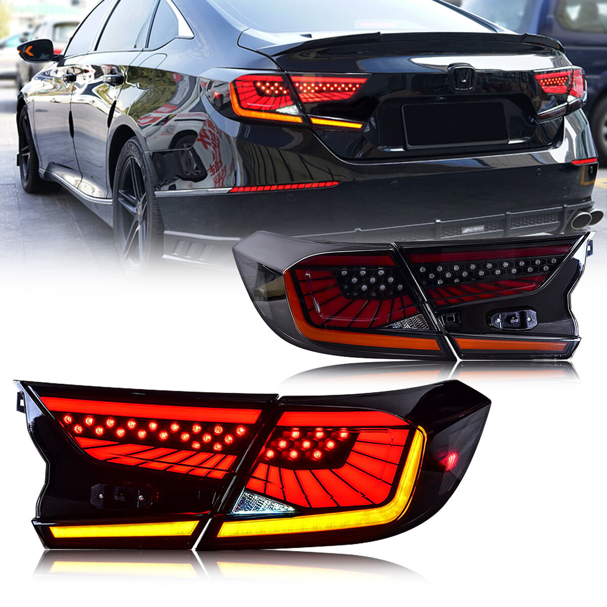 2018-2022 HONDA ACCORD V3 TAIL LIGHTS