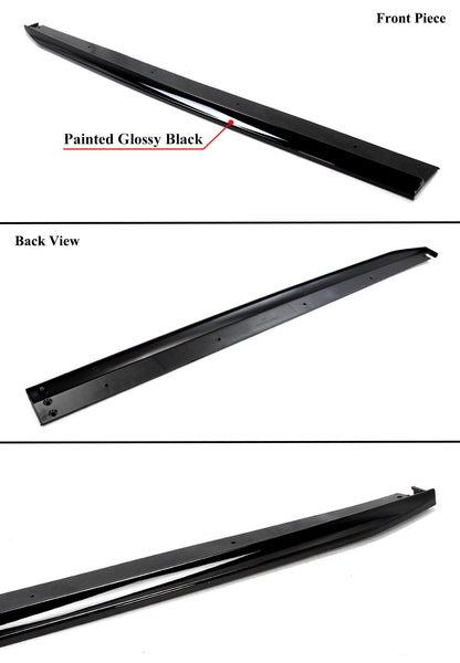 DWA 2022-2024 Honda Civic Type-R Style Gloss Black Side Skirt Extension