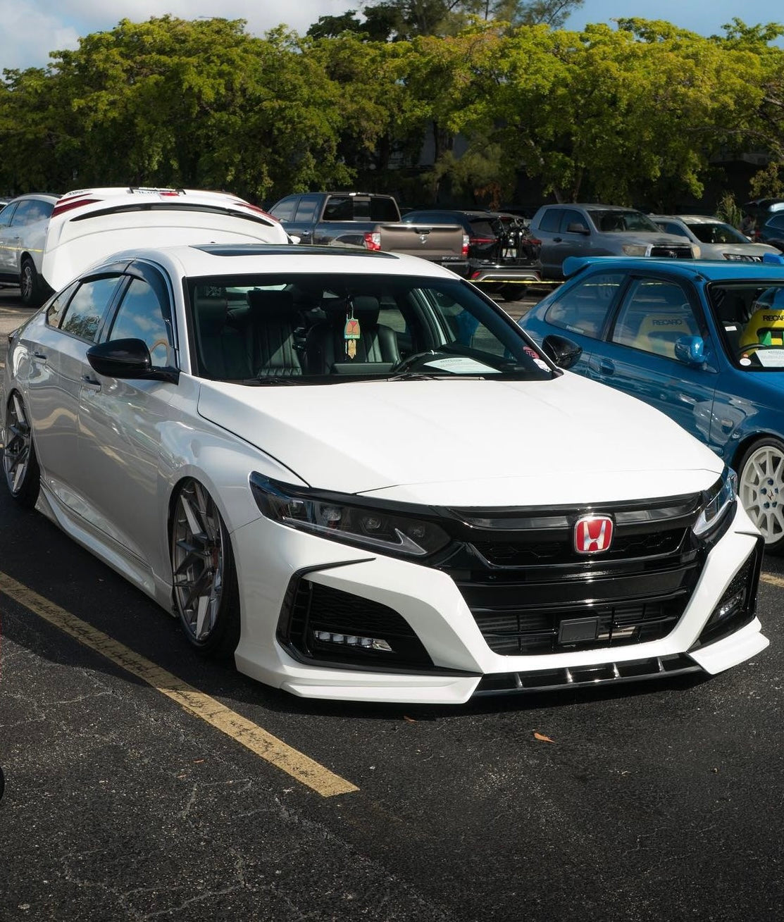 YOFER DESIGN 3 Piece Front Bumper ( 2018-2020 Honda Accord ...