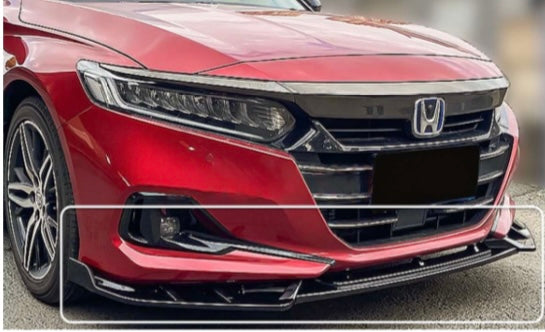 DWA V2 JDM FRONT LIP ( 2021+ Honda Accord ) ( Gloss Black )