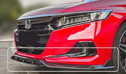 DWA V3 JDM FRONT LIP ( 2021+ Honda Accord ) ( Gloss Black )